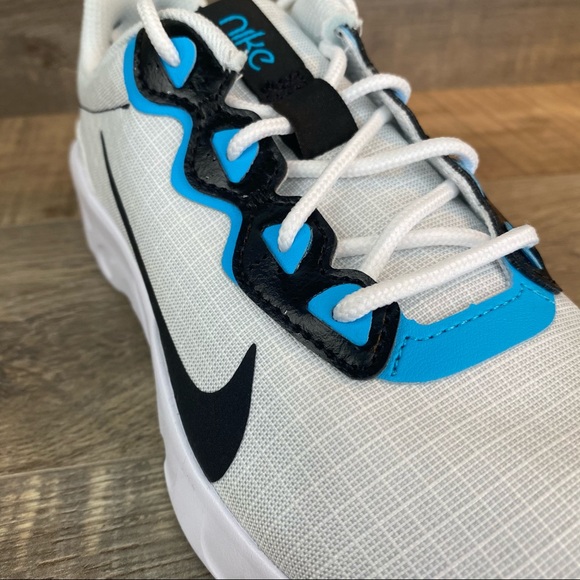 Nike Explore Strada White Black Blue Fury - Picture 6 of 6